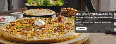 Restaurants offers in Edmonton | MEAL DEALS STARTING AT $19.99! in Boston Pizza | 2024-07-24 - 2024-08-07