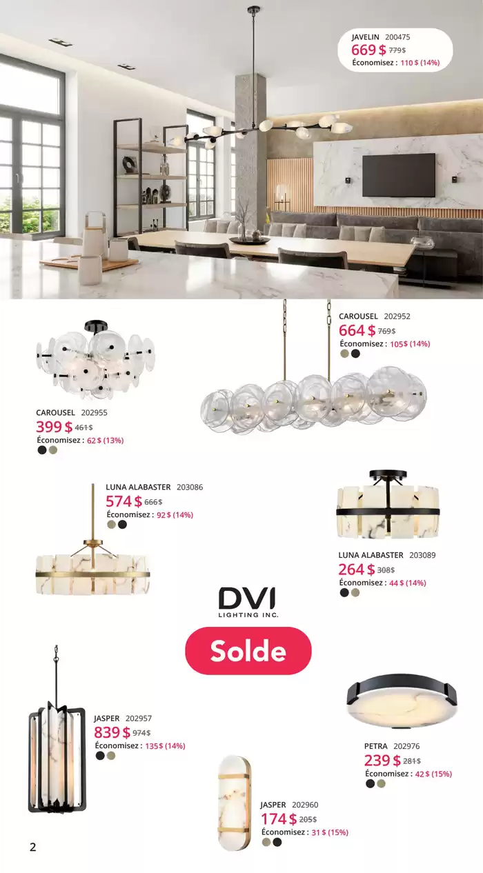 Multi Luminaire catalogue in Quebec | Magasinez Nos Soldes | 2024-07-24 - 2025-01-07