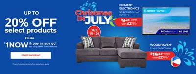 Home & Furniture offers in Edmonton | Up To 20% Off in Aaron's | 2024-07-24 - 2024-08-07