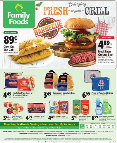 Grocery offers in Calgary | BBQ Party in Family Foods | 2024-07-25 - 2024-08-08