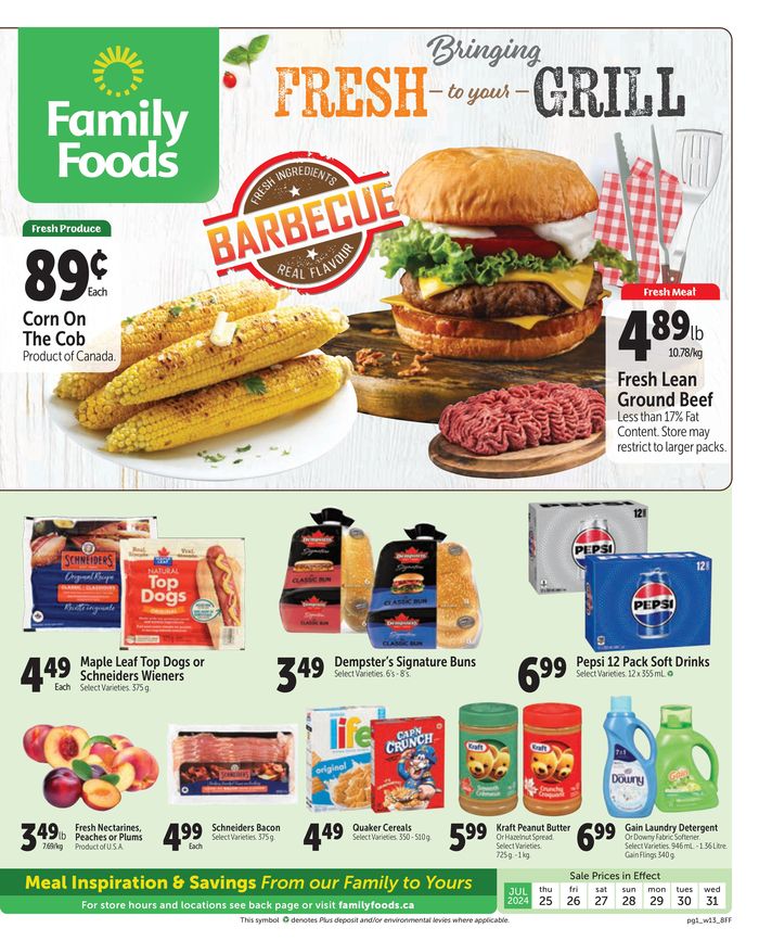 Family Foods catalogue in Winnipeg | Current bargains and offers | 2024-07-25 - 2024-08-08