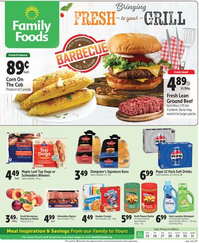 Grocery offers in Winnipeg | Current bargains and offers in Family Foods | 2024-07-25 - 2024-08-08