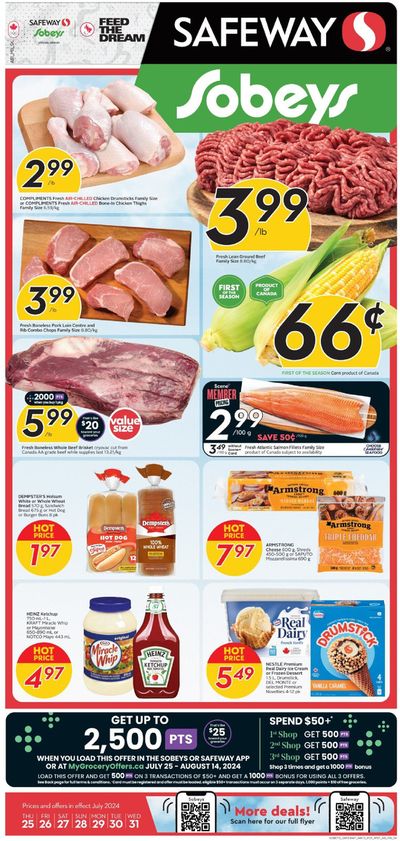 Sobeys catalogue in Clarenville | Current special promotions | 2024-07-25 - 2024-08-08