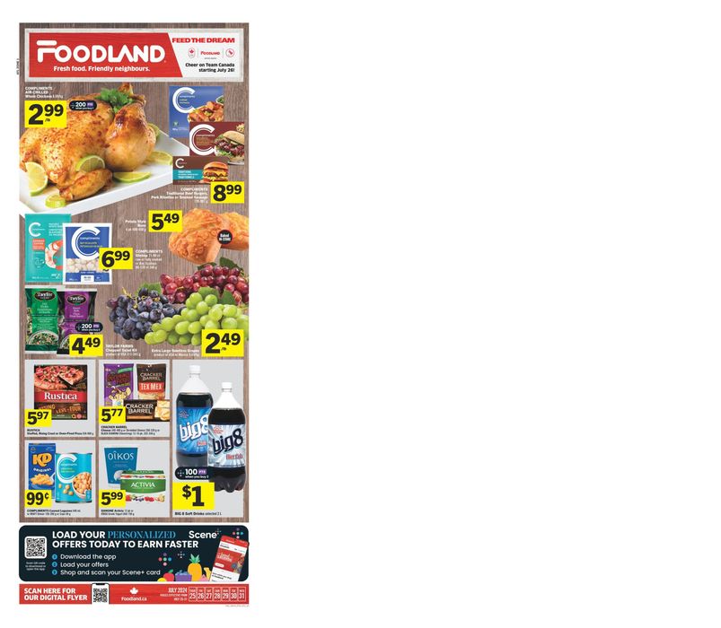 Foodland catalogue in Kitchener | Discover attractive offers | 2024-07-25 - 2024-07-31
