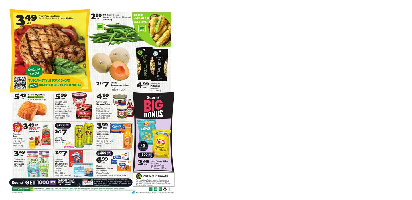 Thrifty Foods catalogue | Our best deals for you | 2024-07-25 - 2024-07-31