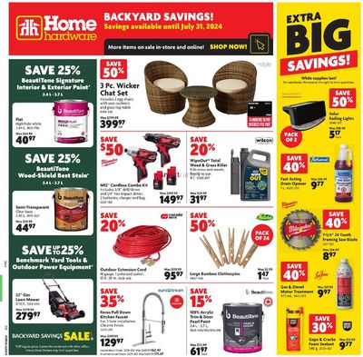 Home Hardware catalogue in Trail | Great offer for bargain hunters | 2024-07-25 - 2024-07-31