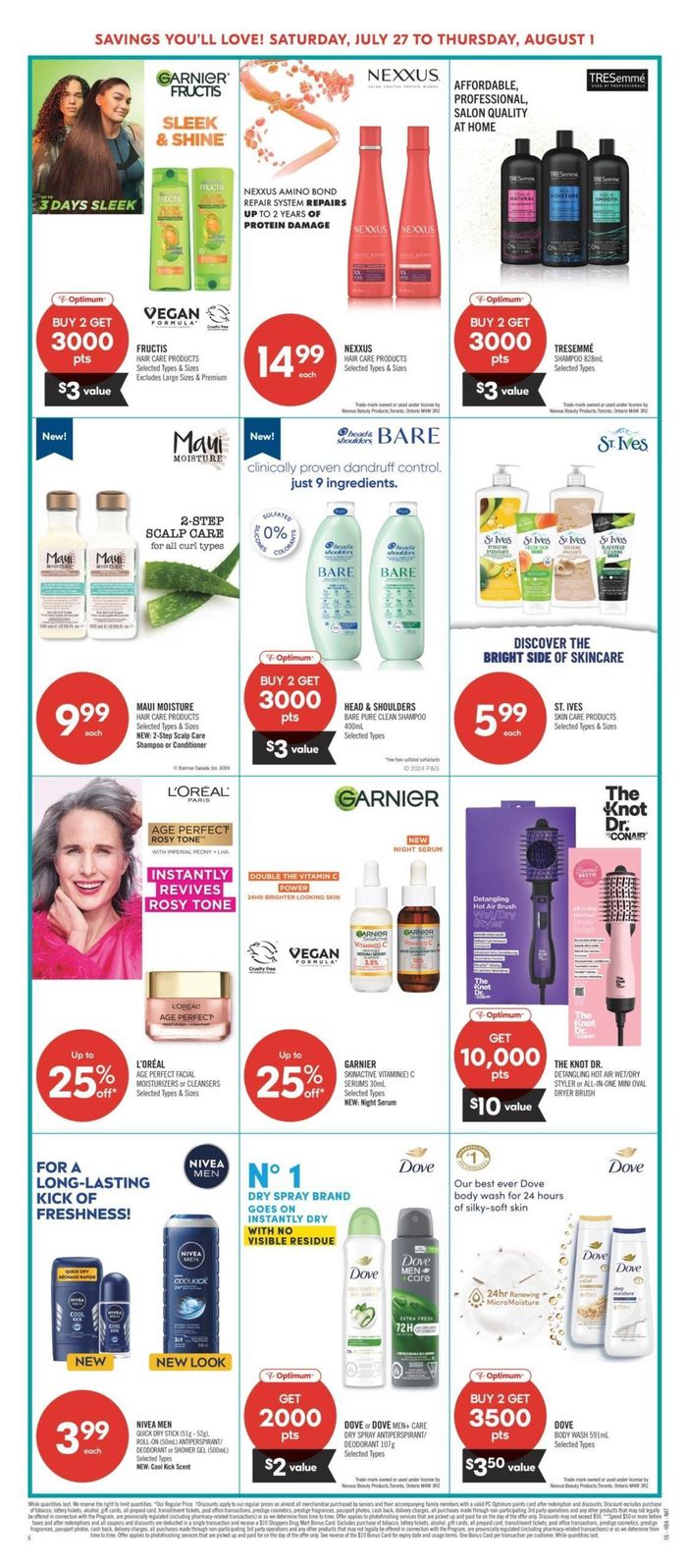 Shoppers Drug Mart catalogue in Clarenville | Save now with our deals | 2024-07-27 - 2024-08-01