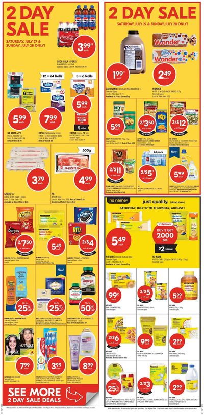 Grocery offers in Vancouver | Attractive special offers for everyone in Shoppers Drug Mart | 2024-07-27 - 2024-08-01
