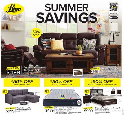 Home & Furniture offers in Edmonton | Our best deals for you in Leon's | 2024-07-25 - 2024-08-07