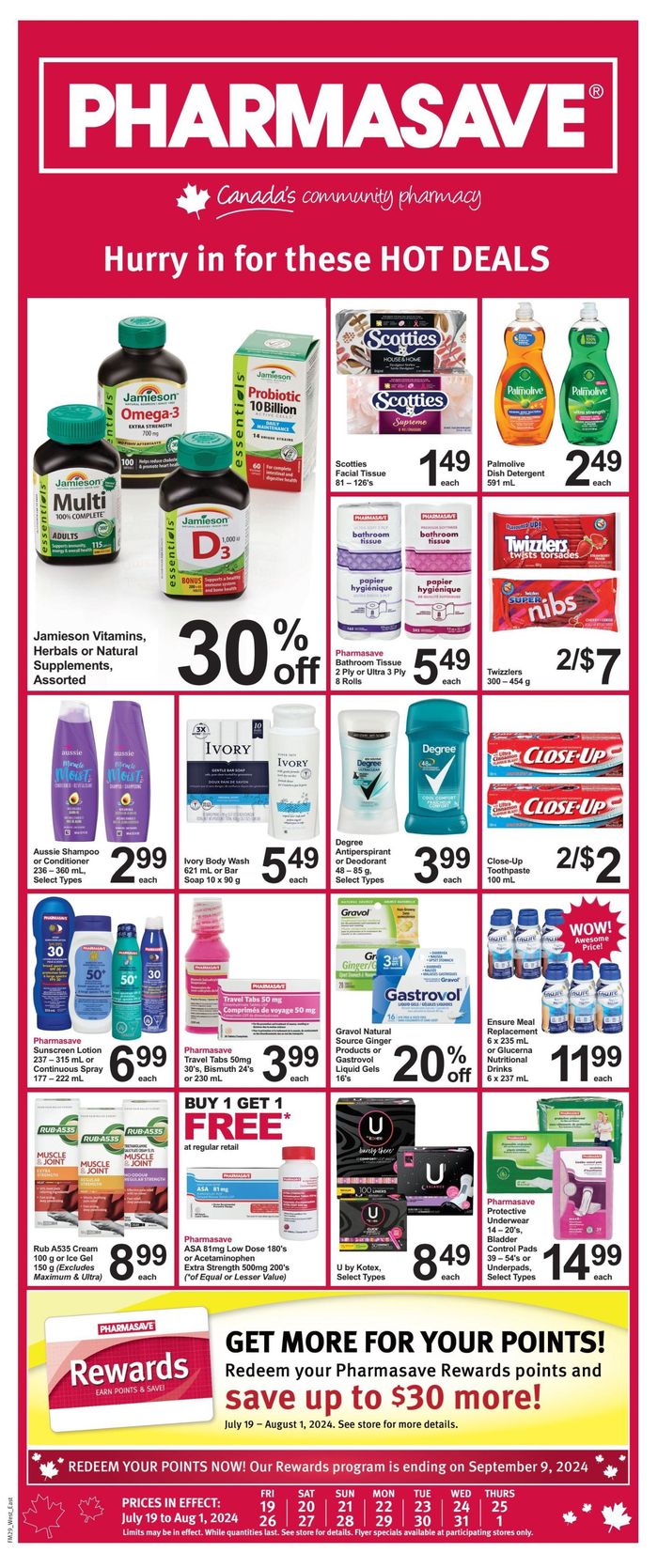 Pharmasave catalogue in Edmonton | Special offers for you | 2024-07-26 - 2024-08-09