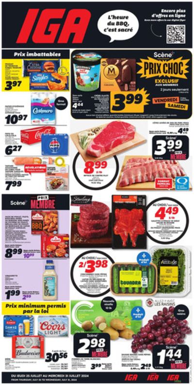 Grocery offers in Buckingham | Quebec in IGA | 2024-07-25 - 2024-07-31