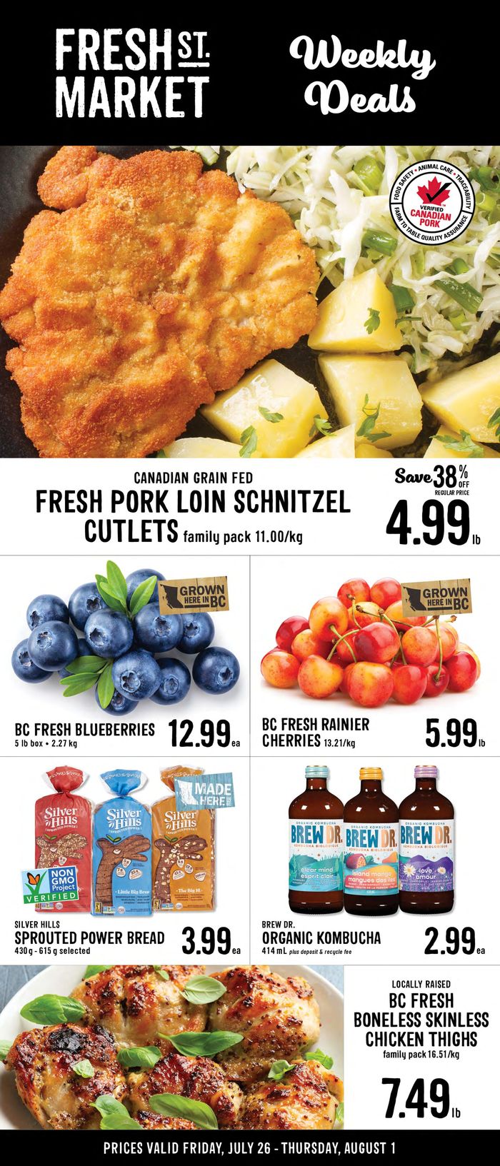 Fresh St Market catalogue | Current bargains and offers | 2024-07-26 - 2024-08-09