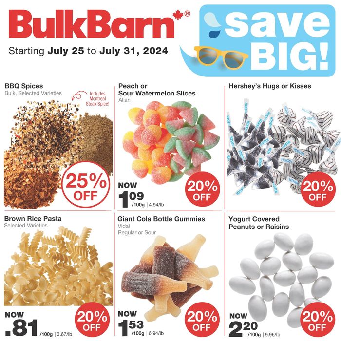 Bulk Barn catalogue in Winnipeg | Bulk Barn Weekly ad | 2024-07-25 - 2024-07-31