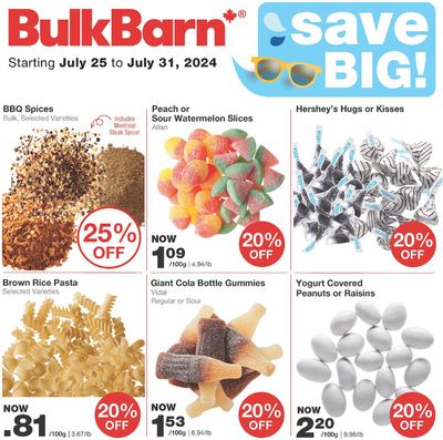 Grocery offers in Bolton | Bulk Barn Weekly ad in Bulk Barn | 2024-07-25 - 2024-07-31