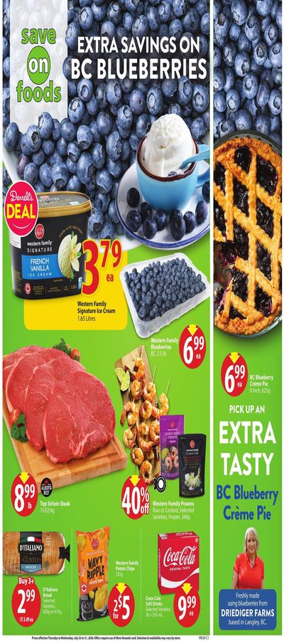 Grocery offers in Quesnel | Current deals and offers in Save on Foods | 2024-07-26 - 2024-07-31