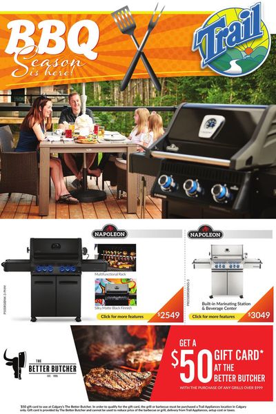 Electronics offers | BBQ Season Is Here in Trail Appliances | 2024-07-26 - 2024-08-14