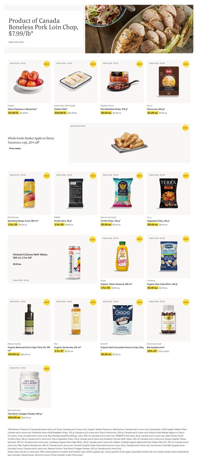 Whole Foods Market catalogue | Current deals and offers | 2024-07-26 - 2024-07-30