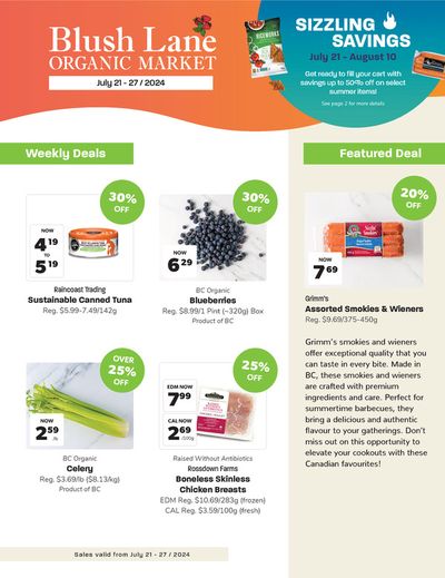 Grocery offers in Edmonton | Weekly Specials in Blush Lane | 2024-07-26 - 2024-07-27