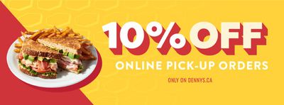 Restaurants offers in Vancouver | 10% Off in Denny's | 2024-07-26 - 2024-08-09