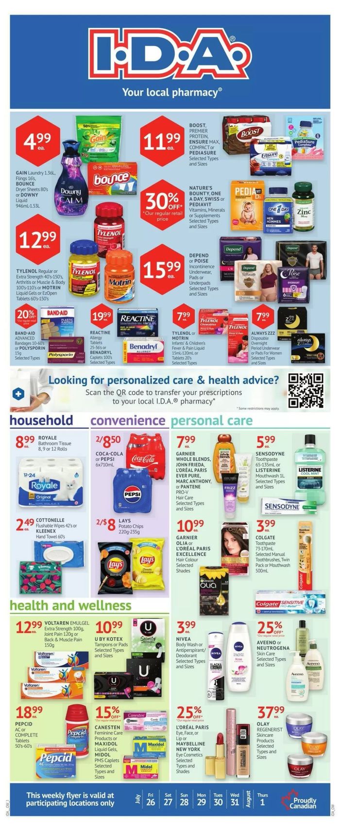 IDA Pharmacy catalogue | Current deals and offers | 2024-07-26 - 2024-08-01