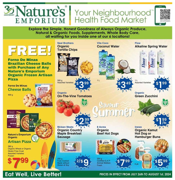 Nature's Emporium catalogue | Current deals and offers | 2024-07-26 - 2024-08-01