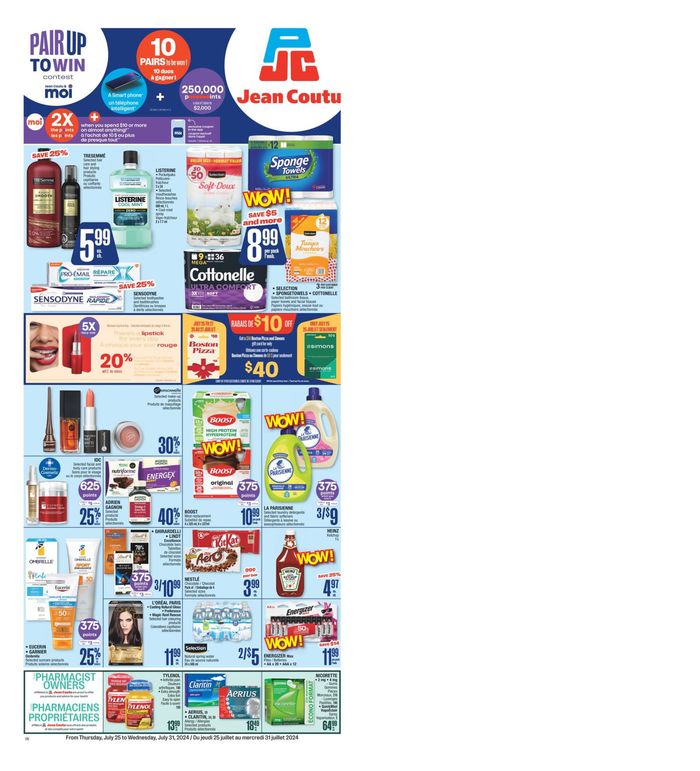 Jean Coutu catalogue | Top offers for all bargain hunters | 2024-07-25 - 2024-07-31