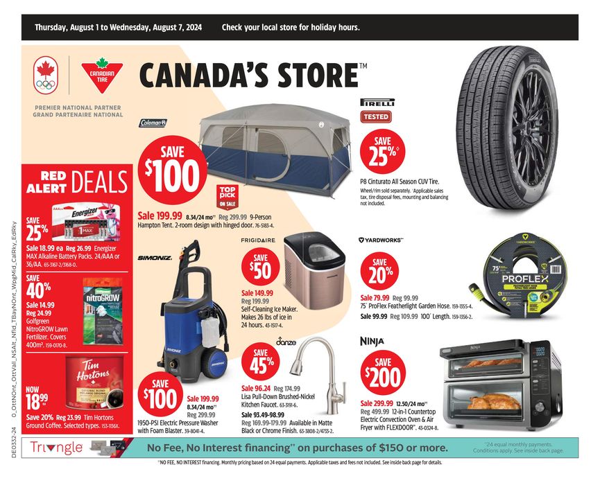 Canadian Tire St. John's 40 Hebron Way Flyers & Phone numbers Tiendeo