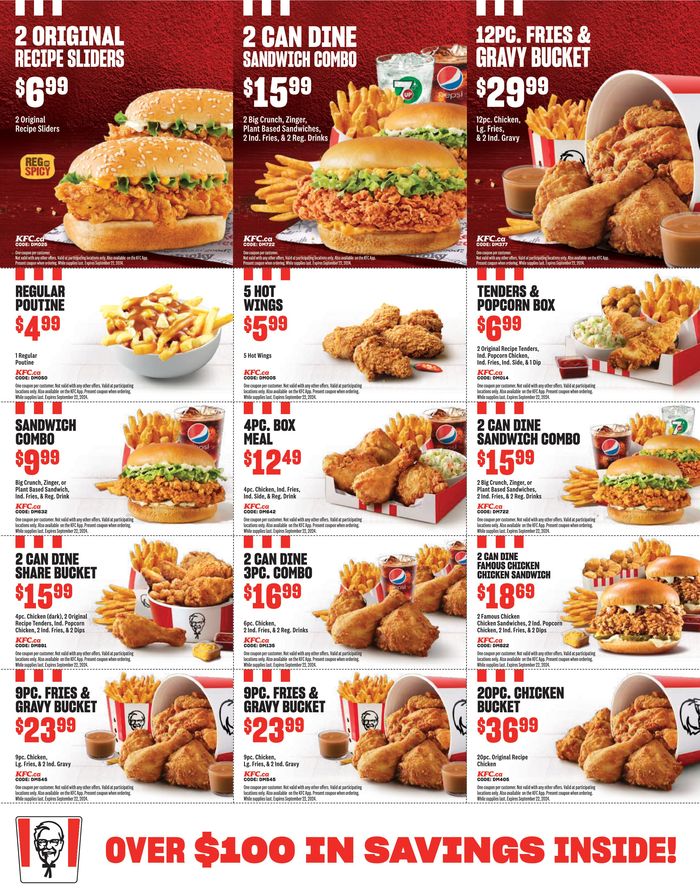 KFC catalogue in Calgary | SUMMER OF SANDWICHES | 2024-08-06 - 2024-09-22