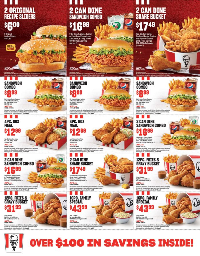 KFC catalogue in Bowmanville | SUMMER OF SANDWICHES | 2024-08-06 - 2024-09-22