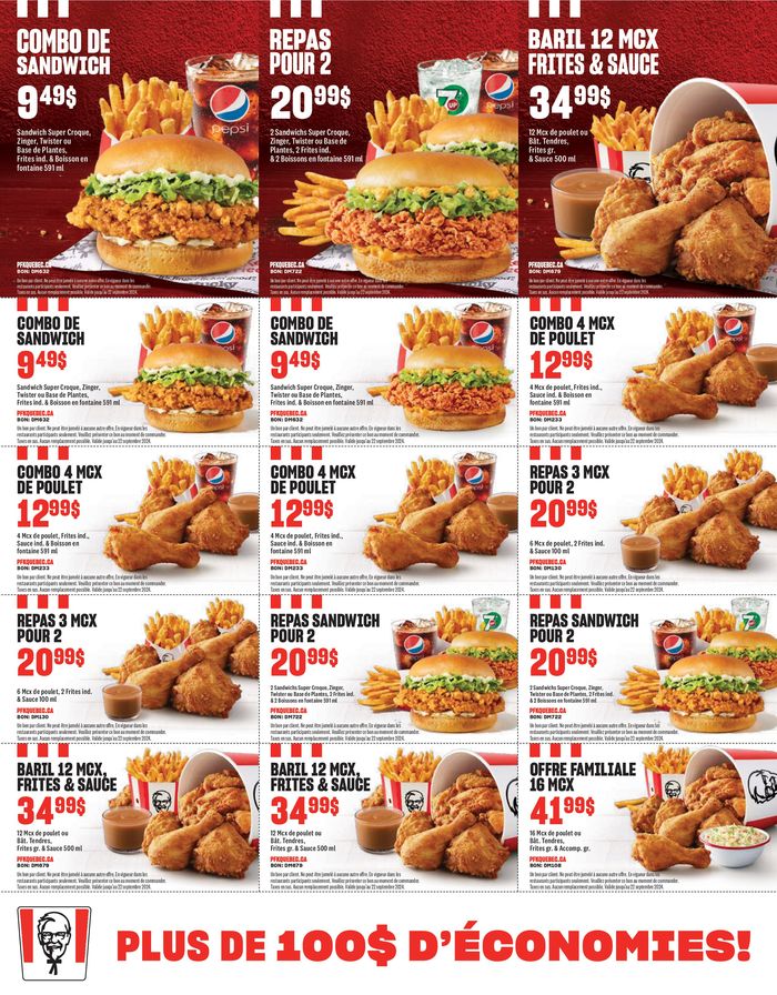 KFC catalogue in Trois-Rivières | SUMMER OF SANDWICHES | 2024-08-06 - 2024-09-22