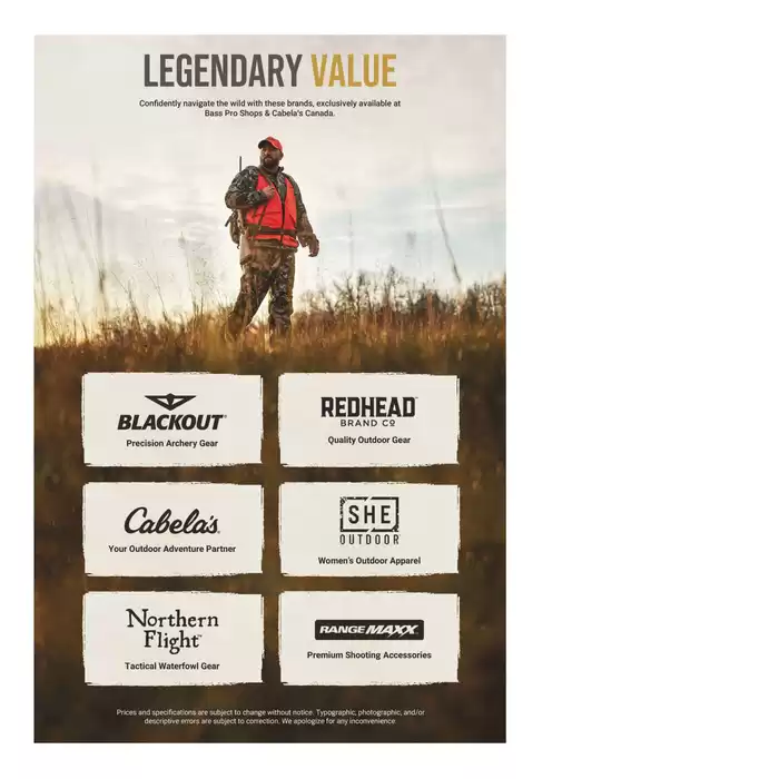 Cabela's catalogue in Edmonton | Flyer | 2024-08-16 - 2024-10-31