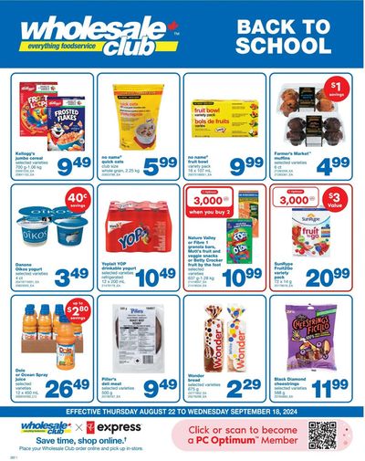 Wholesale Club catalogue in Victoria BC | Wide range of offers | 2024-08-22 - 2024-09-18