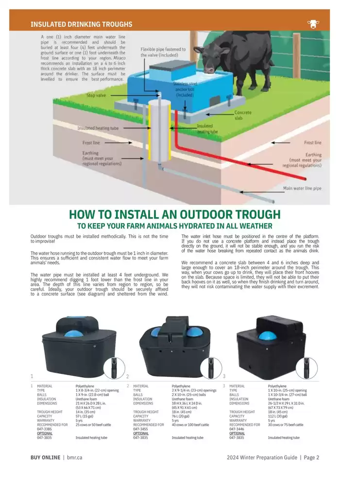 BMR catalogue in Barrie | 2024 WINTER PREPARATION GUIDE | 2024-08-22 - 2025-03-31