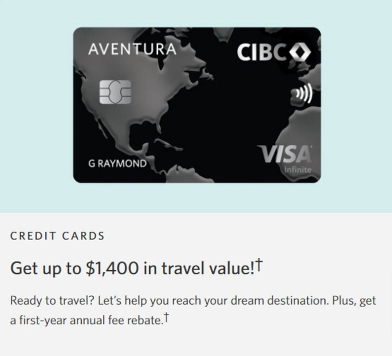 CIBC catalogue in Lucknow ON | Get up to $1,400 in travel value! | 2024-08-23 - 2024-09-23