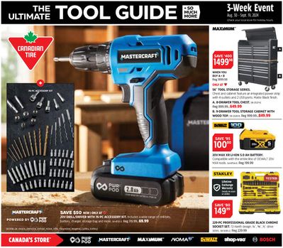 Canadian Tire catalogue in Oshawa | Exclusive deals and bargains | 2024-08-30 - 2024-09-19