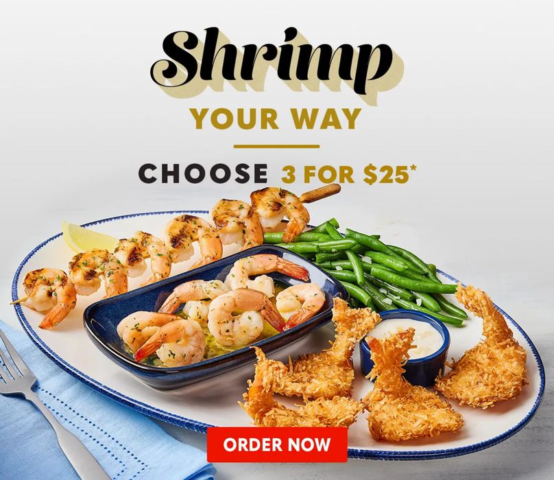 Red Lobster catalogue in Peterborough | SHRIMP YOUR WAY 3 FOR $25 | 2024-08-28 - 2024-09-26