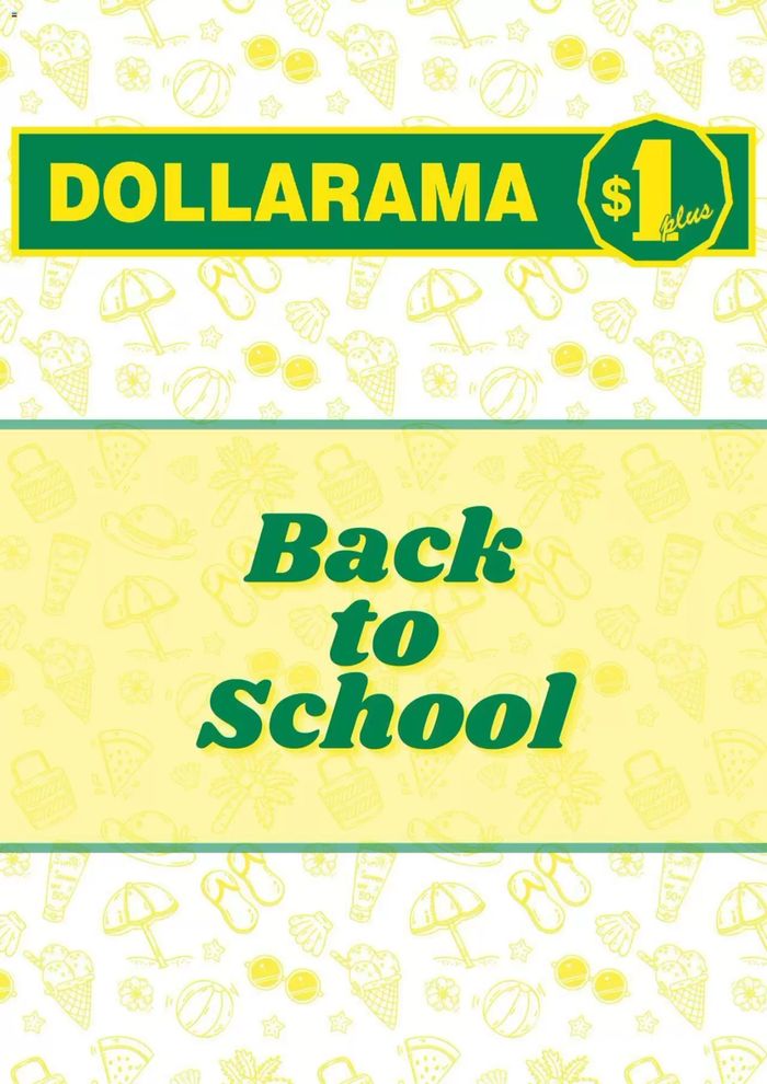 Dollarama catalogue in Winnipeg | Back To School Deals | 2024-08-28 - 2024-09-19