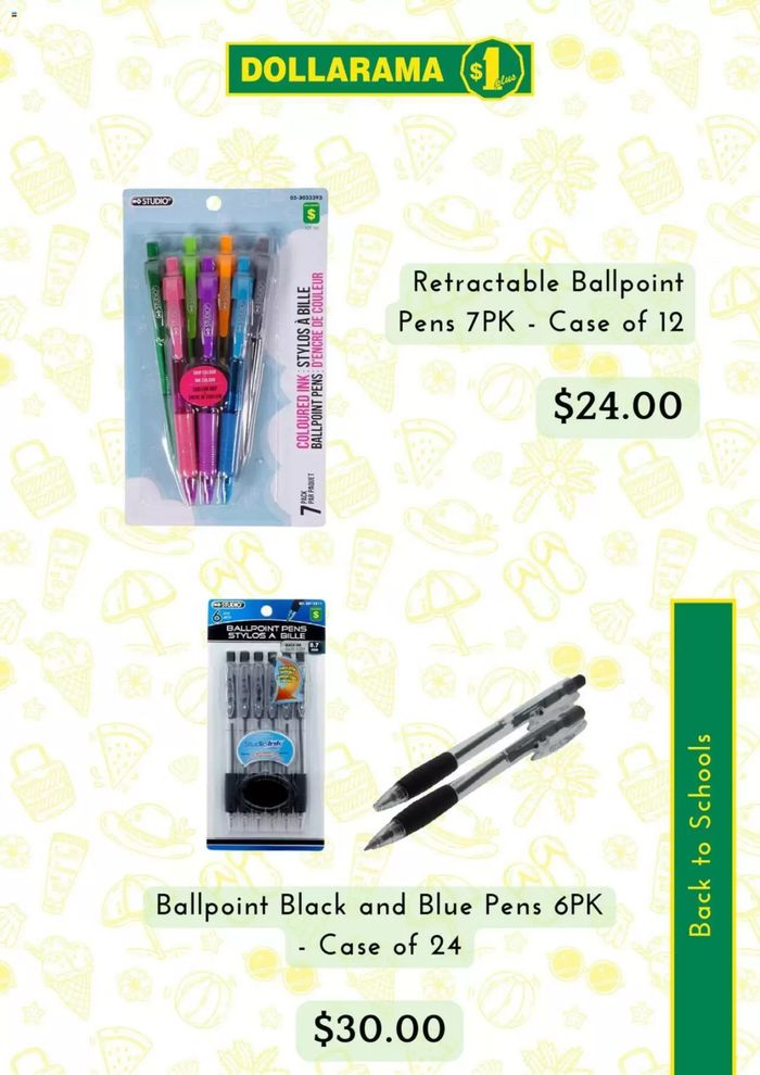 Dollarama catalogue in Winnipeg | Back To School Deals | 2024-08-28 - 2024-09-19