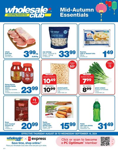 Wholesale Club catalogue in Victoria BC | Exclusive bargains | 2024-08-29 - 2024-09-18