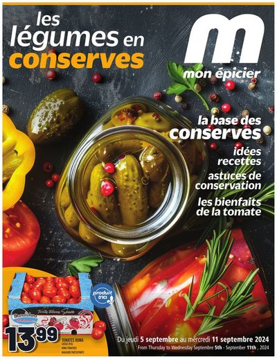 Grocery offers in Papineauville QC | Wide range of offers in Metro | 2024-09-05 - 2024-09-11