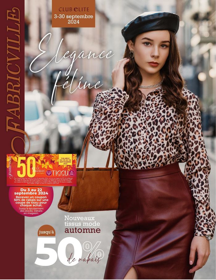 Fabricville catalogue in Bradford West Gwillimbury | Jusqu'à 50% De Rabais | 2024-09-04 - 2024-09-30