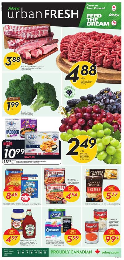 Sobeys catalogue in Red Deer | Sobeys Weekly ad | 2024-09-05 - 2024-09-11