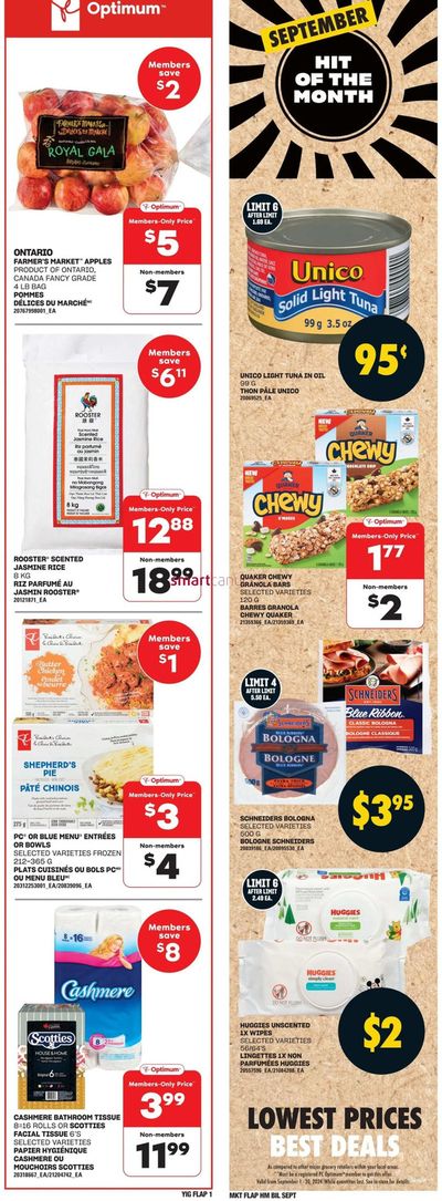 Grocery offers in Papineauville QC | Current deals and offers in Independent Grocer | 2024-09-05 - 2024-09-11