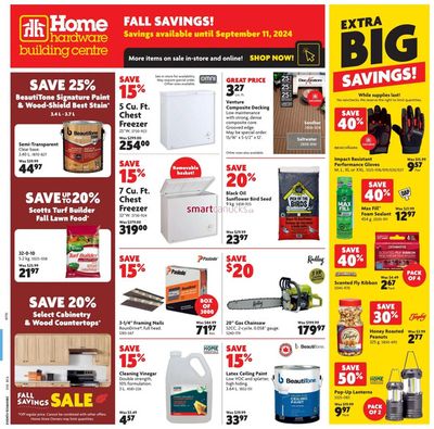 Home Hardware catalogue in Creston BC | Exclusive deals and bargains | 2024-09-05 - 2024-09-11