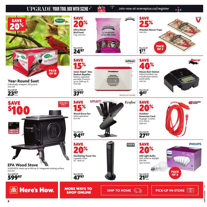 Home Hardware catalogue in Creston BC | Discover attractive offers | 2024-09-05 - 2024-09-11