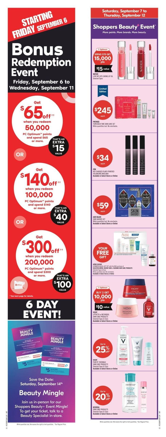 Shoppers Drug Mart catalogue in Calgary | Exclusive deals for our customers | 2024-09-07 - 2024-09-12