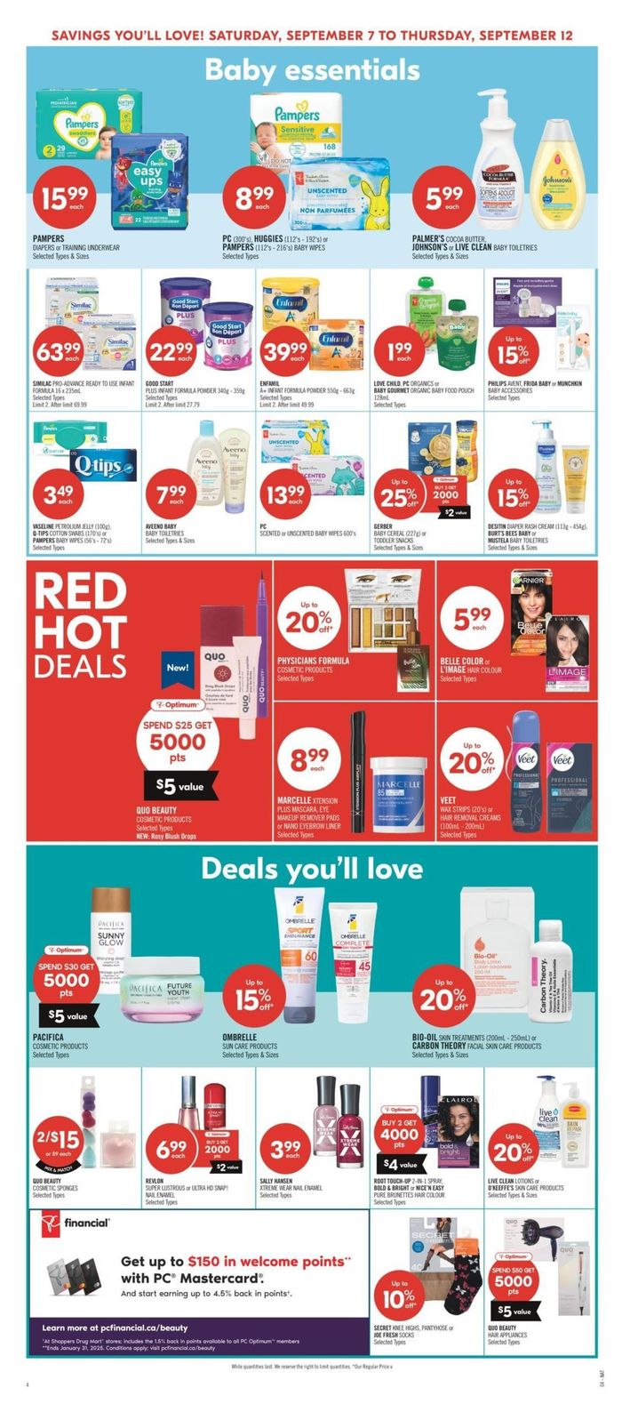 Shoppers Drug Mart catalogue in Calgary | Exclusive deals for our customers | 2024-09-07 - 2024-09-12