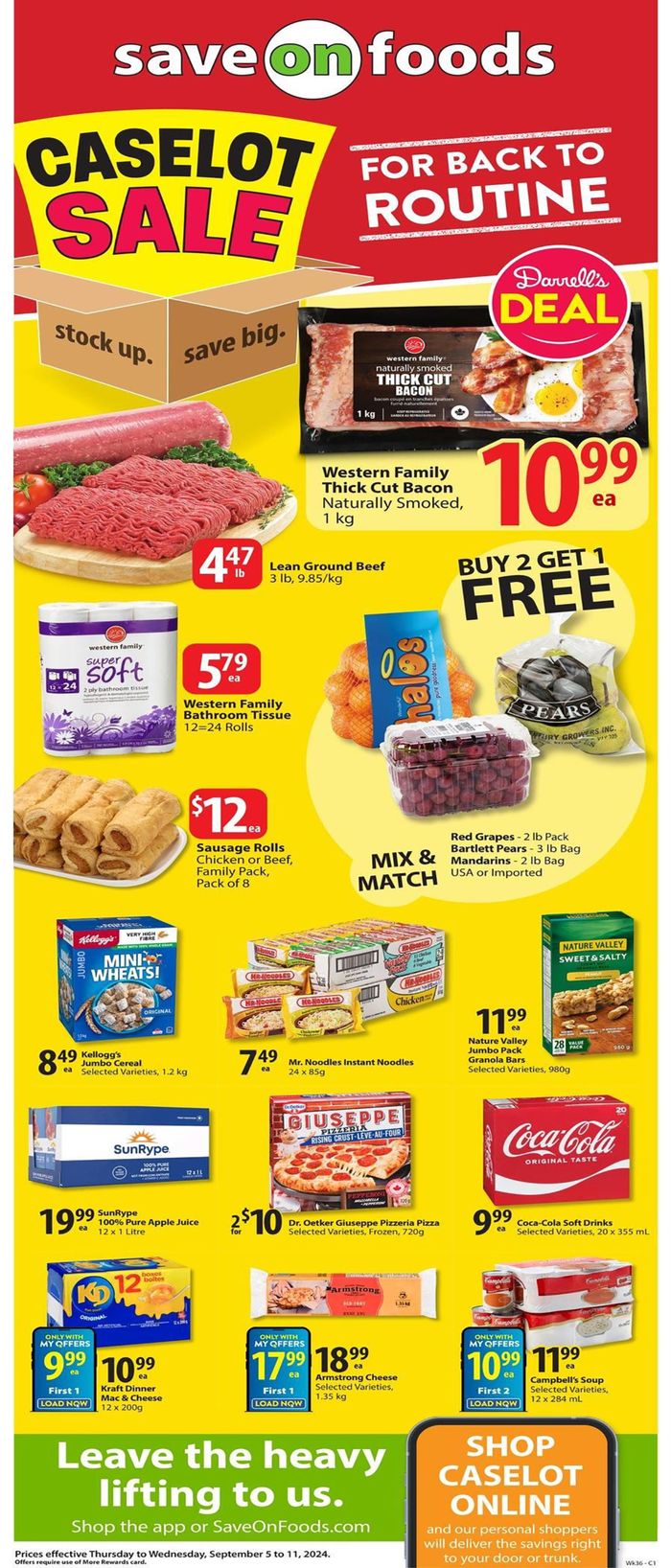 Save on Foods catalogue in Walnut Grove | Caselot Sale | 2024-09-06 - 2024-09-11