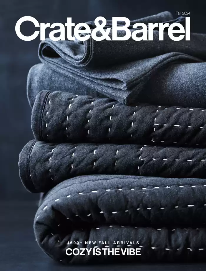 Crate & Barrel catalogue in Calgary | Crate & Barrel Fall 2024 | 2024-09-06 - 2024-11-30