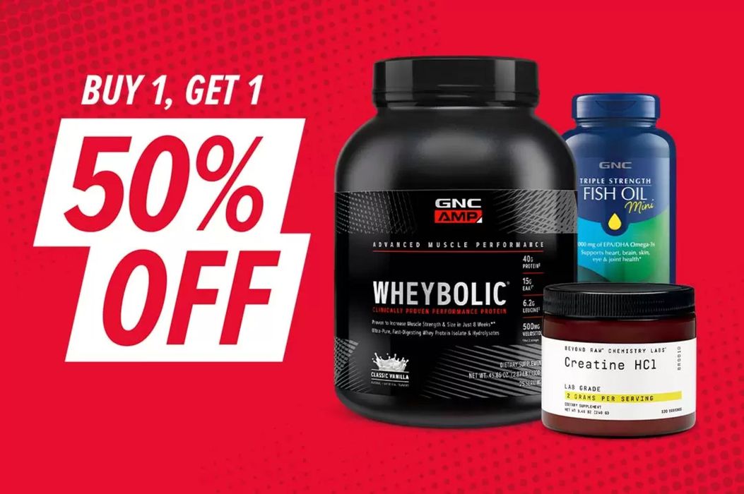 GNC catalogue in Toronto | Buy 1 Get 1 50% Off | 2024-09-09 - 2024-09-23